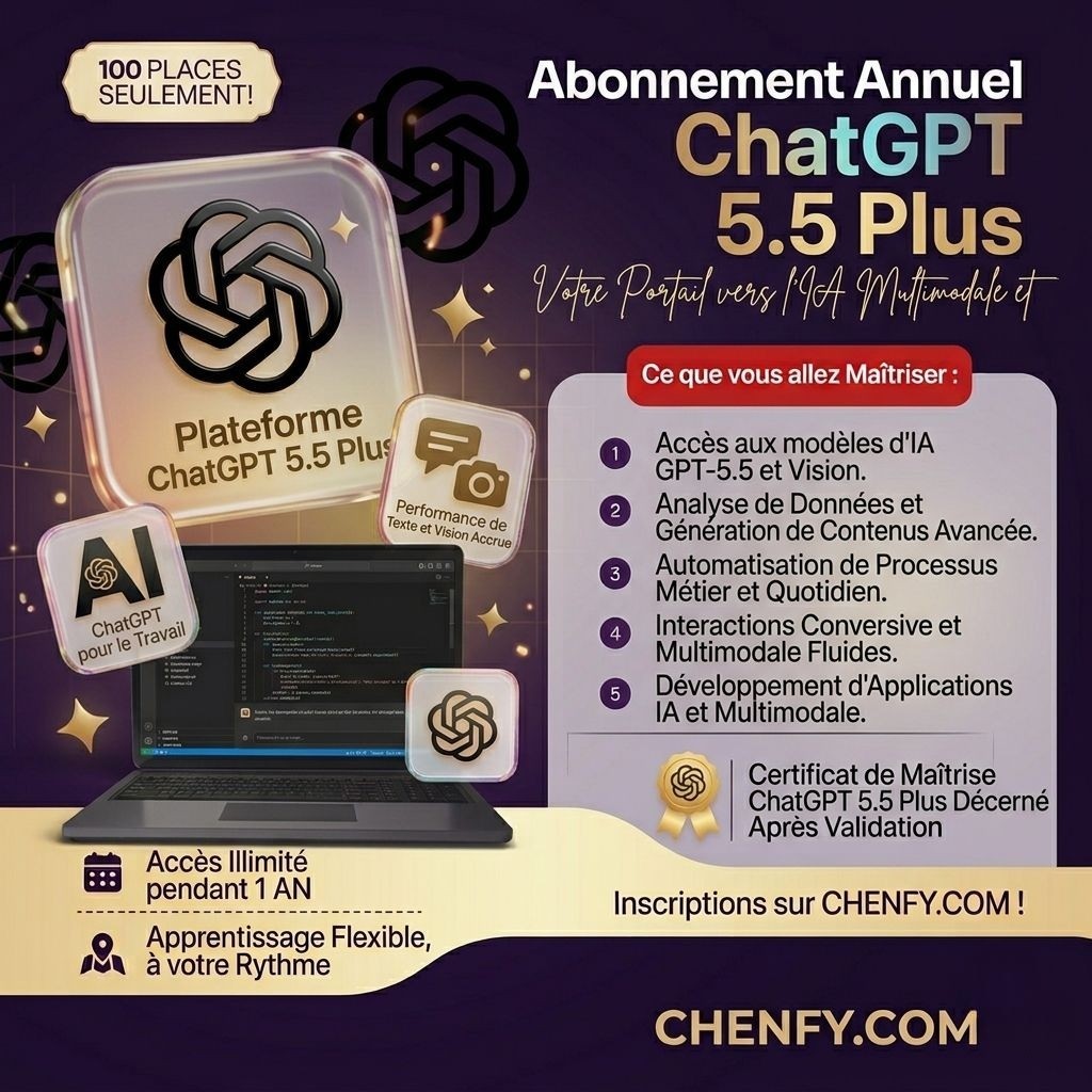 Chat GPT Plus - 3 Mois